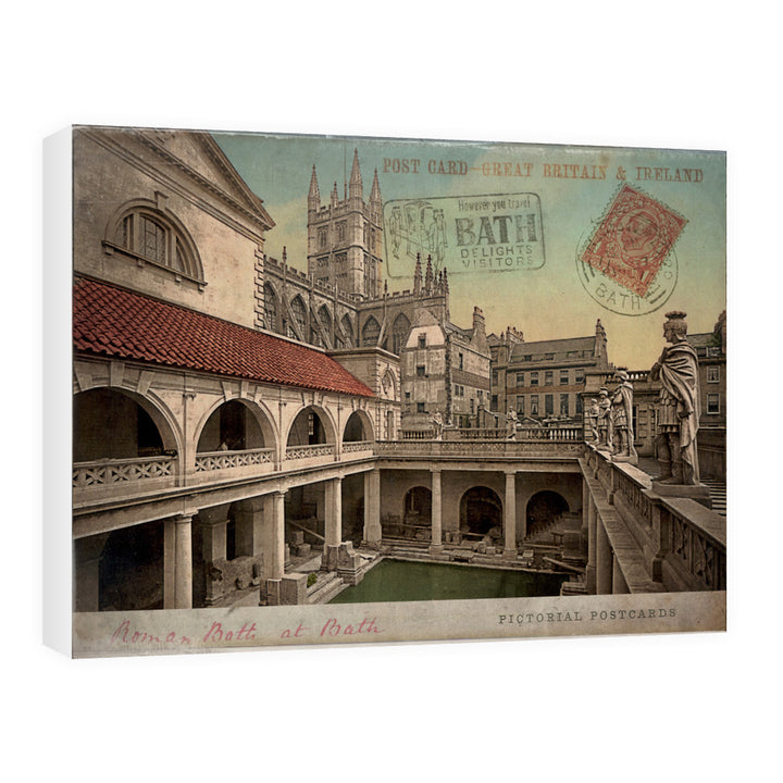 Roman Baths, Bath 60cm x 80cm Canvas