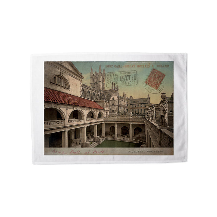 Roman Baths, Bath Tea Towel