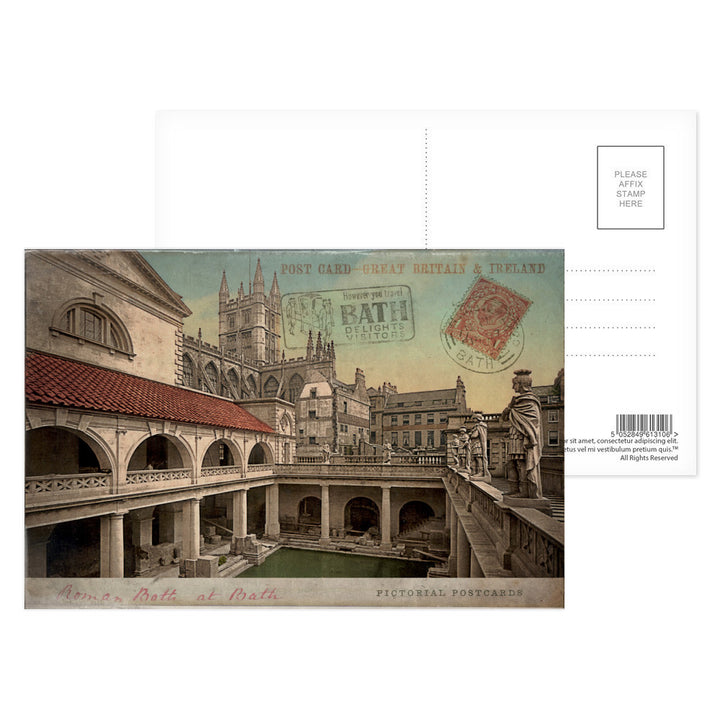 Roman Baths, Bath Postcard Pack