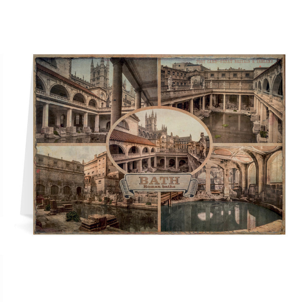 Bath Greeting Card 7x5
