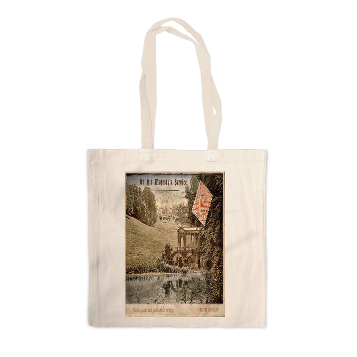 Prior Park and Palladian Bridge, Bath Canvas Tote Bag