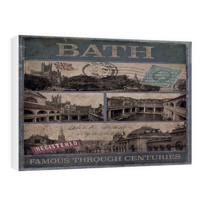 Bath, Famous Through Centuriies 60cm x 80cm Canvas