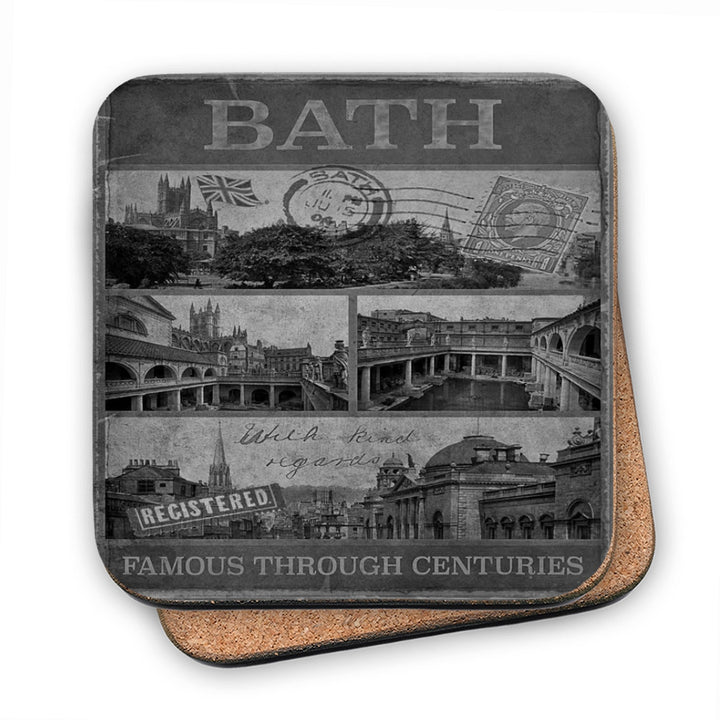 Bath, Famous Through Centuriies MDF Coaster