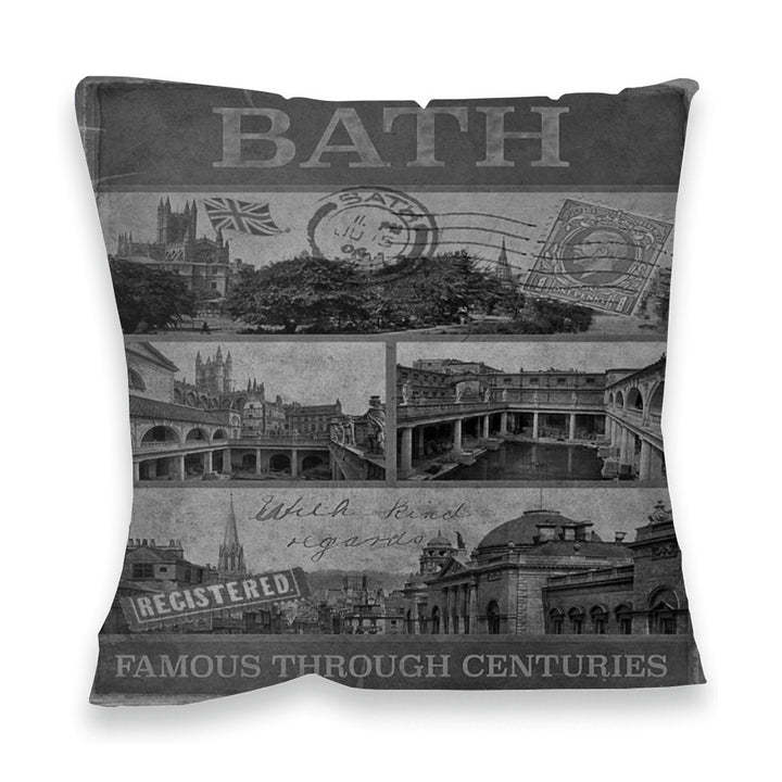 Bath, Famous Through Centuriies Fibre Filled Cushion