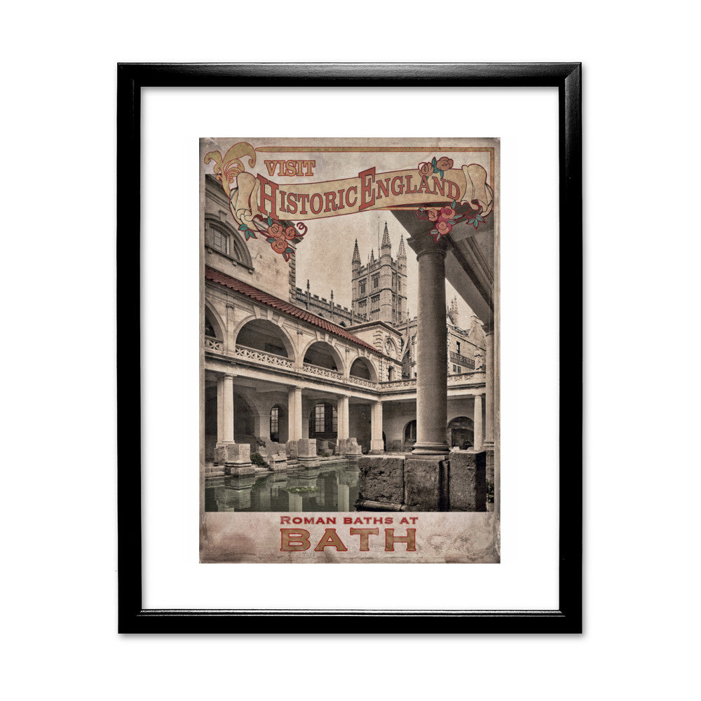 Roman Baths, Bath - Art Print