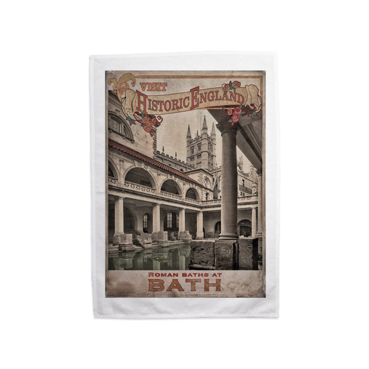 Roman Baths, Bath Tea Towel