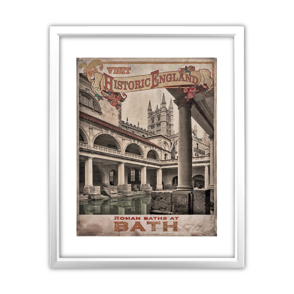 Roman Baths, Bath - Art Print
