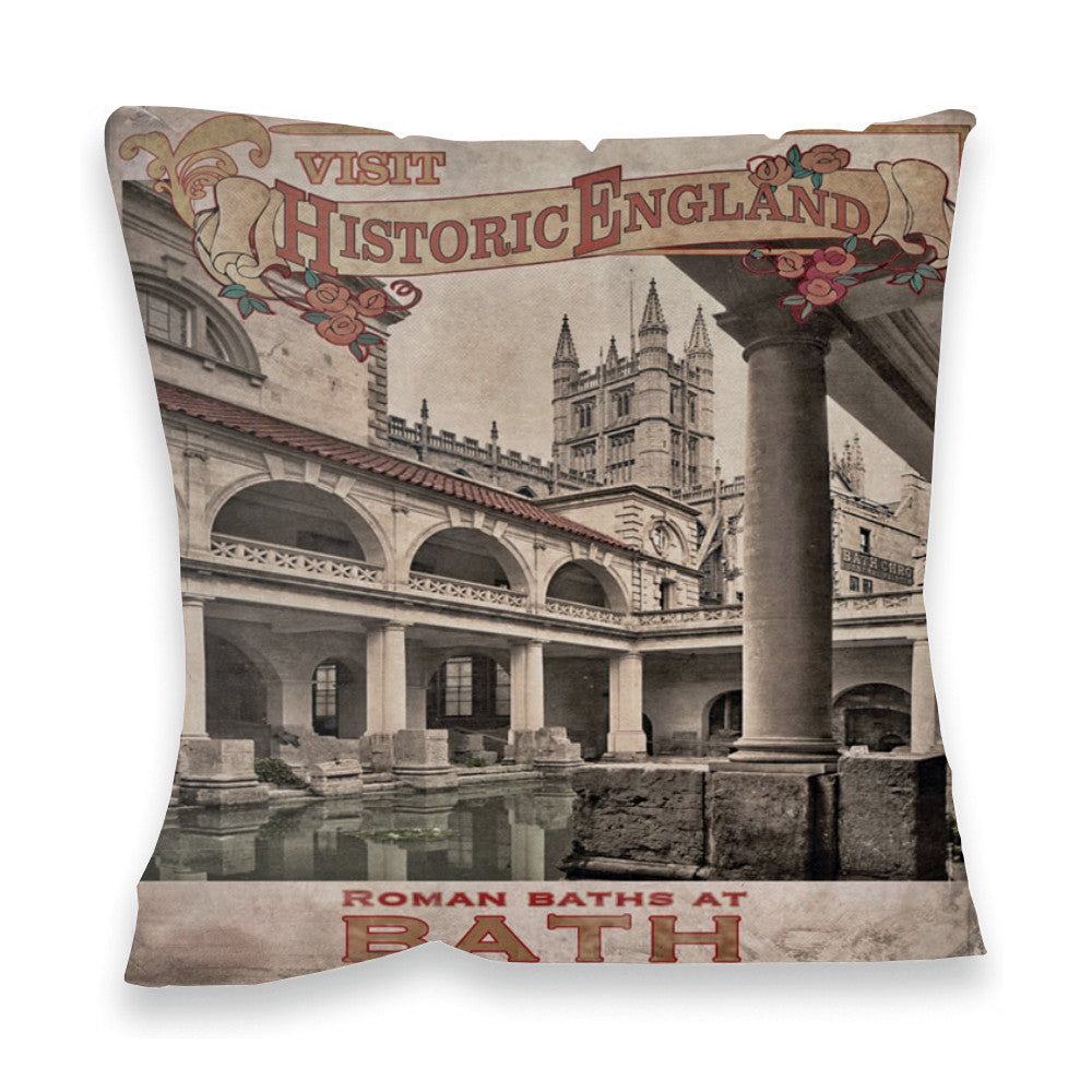 Roman Baths, Bath Fibre Filled Cushion