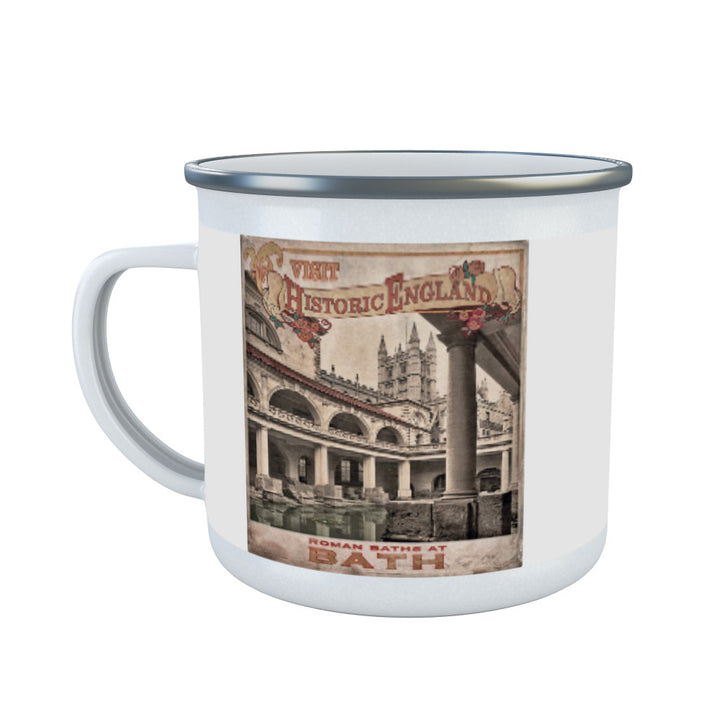 Roman Baths, Bath Enamel Mug