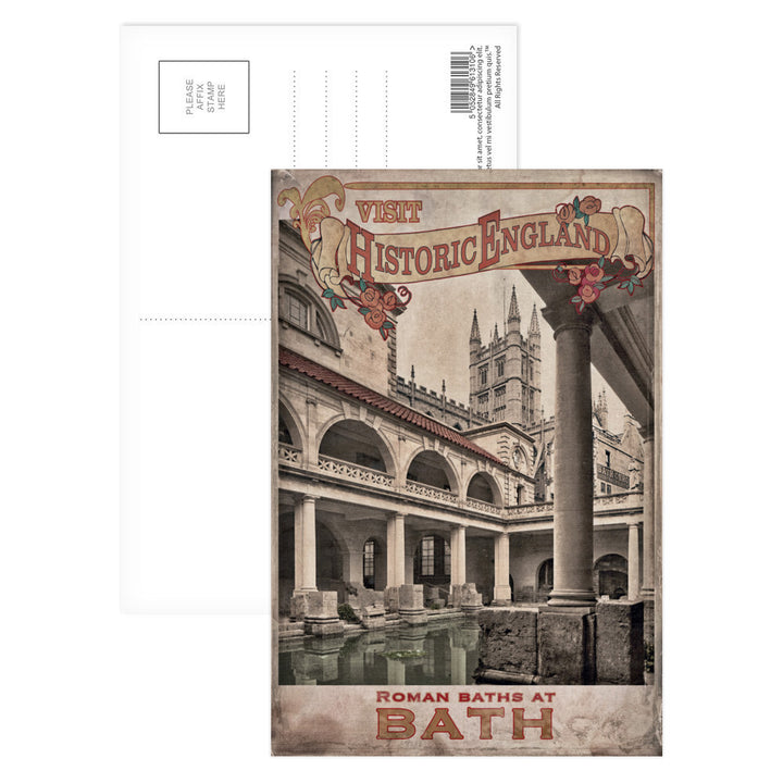 Roman Baths, Bath Postcard Pack