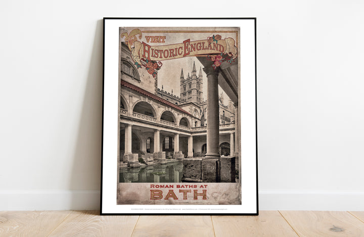 Roman Baths, Bath - Art Print