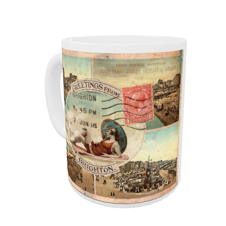 Greetings From Brighton Mug