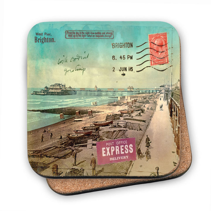 West Pier, Brighton MDF Coaster