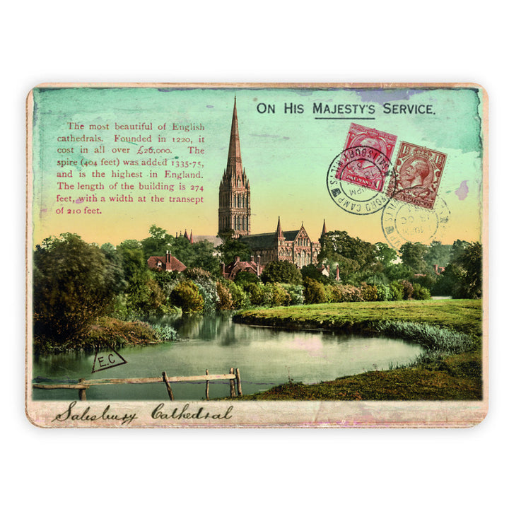 Sailsbury Cathedral, Wiltshire Placemat