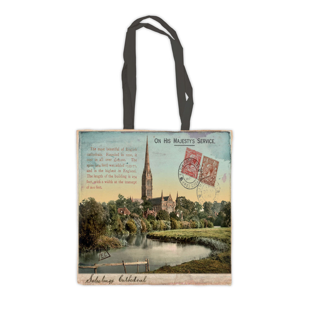 Sailsbury Cathedral, Wiltshire Premium Tote Bag