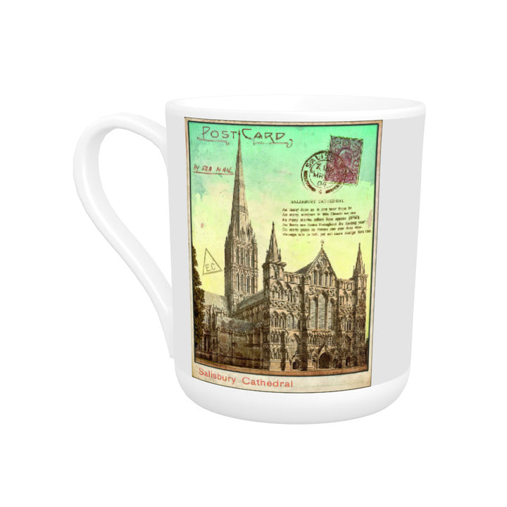 Sailsbury Cathedral, Wiltshire Bone China Mug