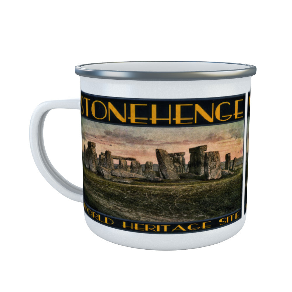Stonehenge, Wiltshire Enamel Mug