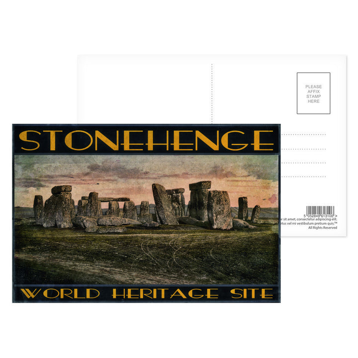 Stonehenge, Wiltshire Postcard Pack