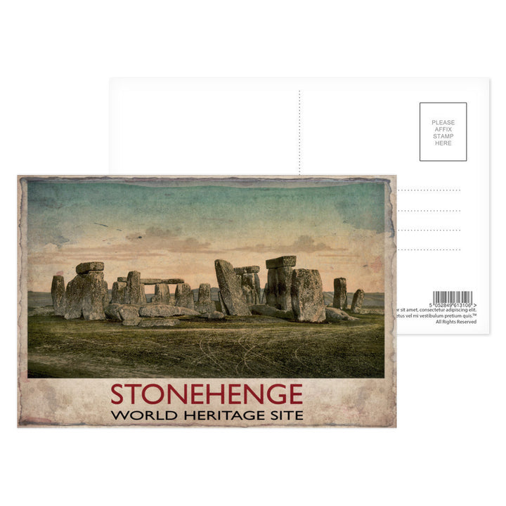 Stonehenge, Wiltshire Postcard Pack