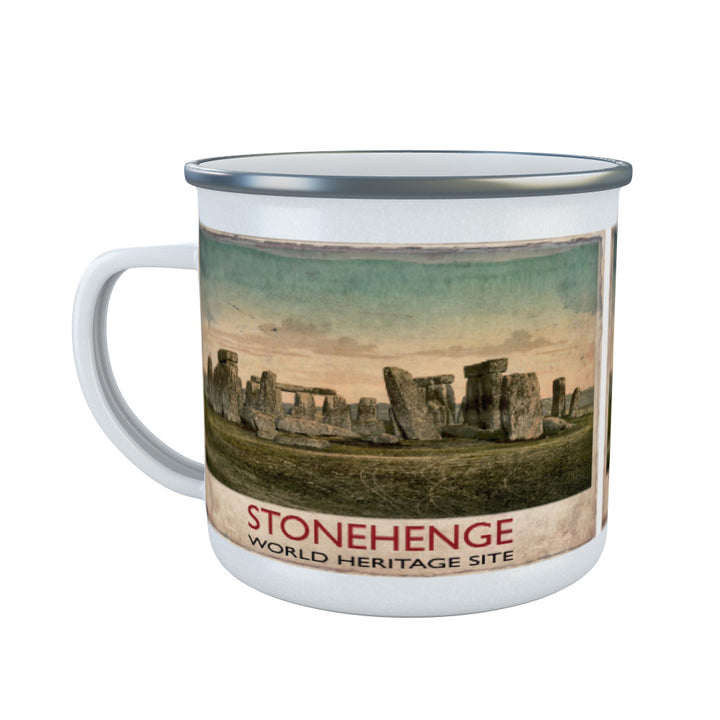 Stonehenge, Wiltshire Enamel Mug