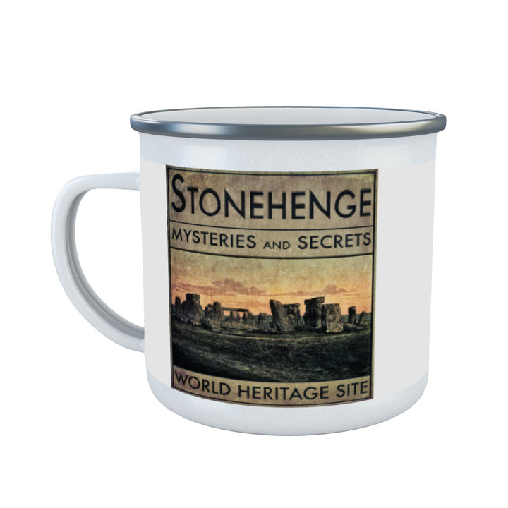 Stonehenge, Wiltshire Enamel Mug