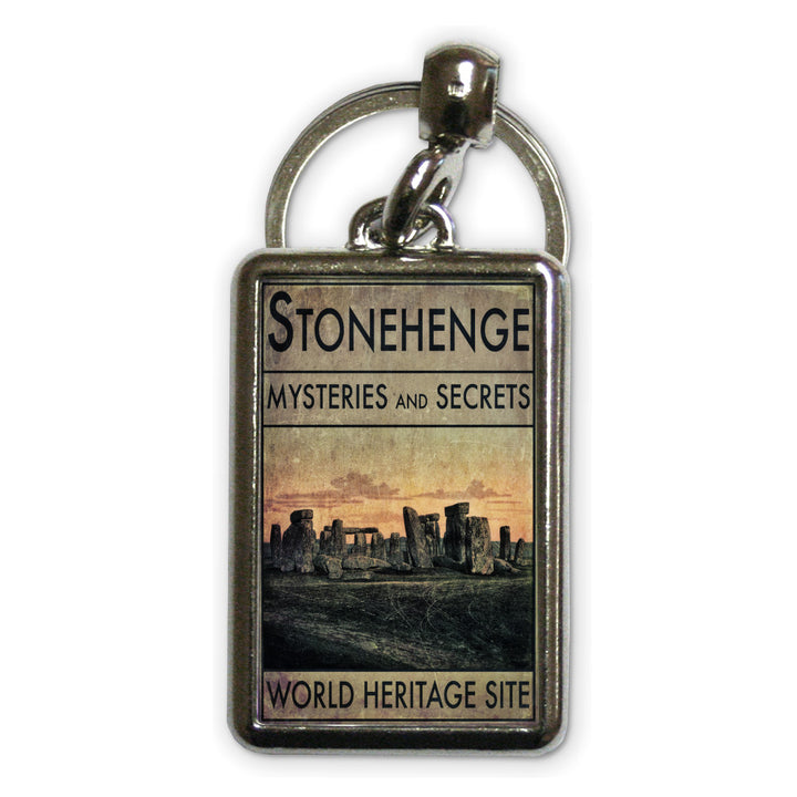 Stonehenge, Wiltshire Metal Keyring