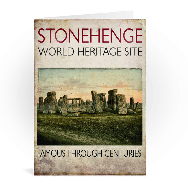 Stonehenge, Wiltshire Greeting Card 7x5