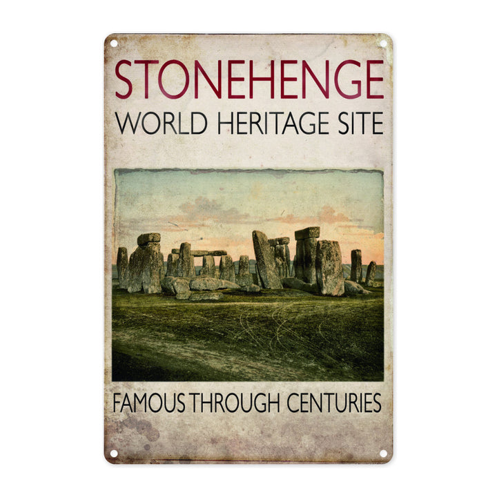 Stonehenge, Wiltshire Metal Sign
