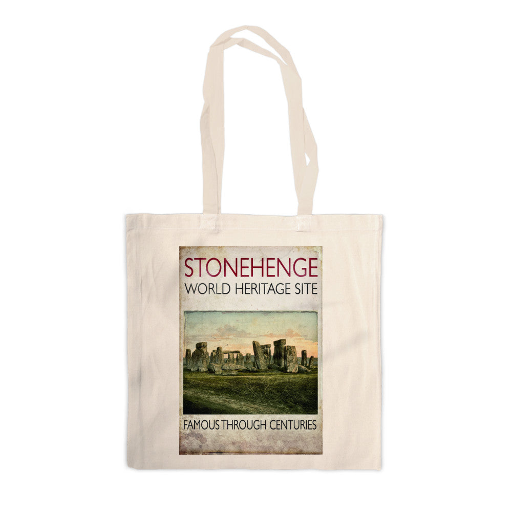 Stonehenge, Wiltshire Canvas Tote Bag