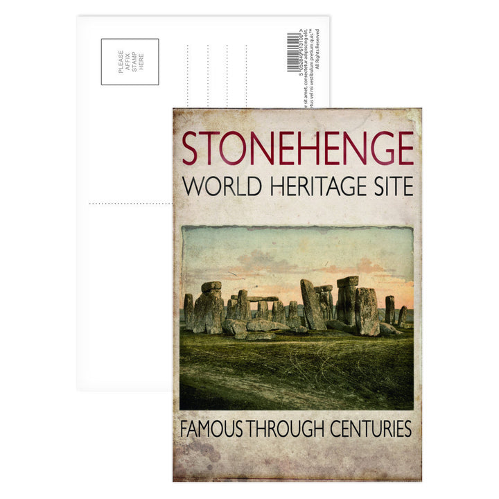Stonehenge, Wiltshire Postcard Pack