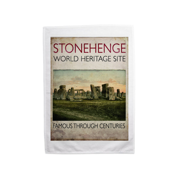 Stonehenge, Wiltshire Tea Towel