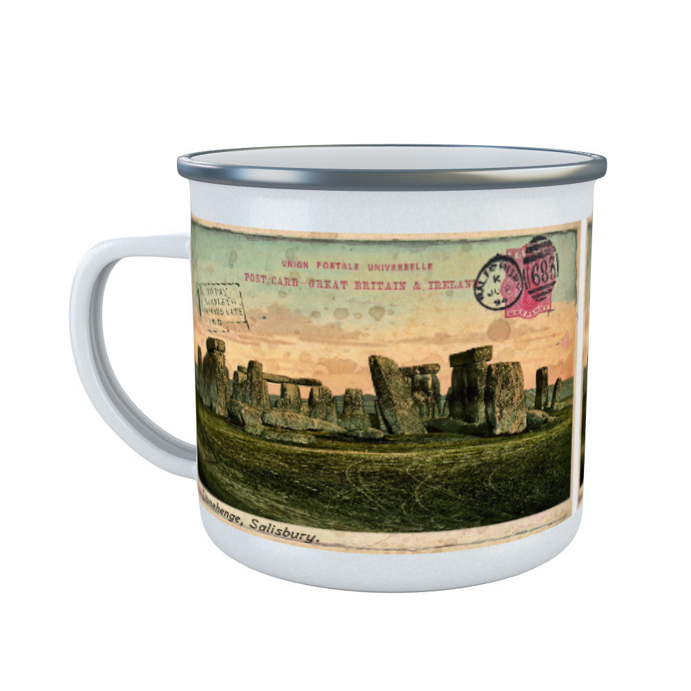 Stonehenge, Wiltshire Enamel Mug