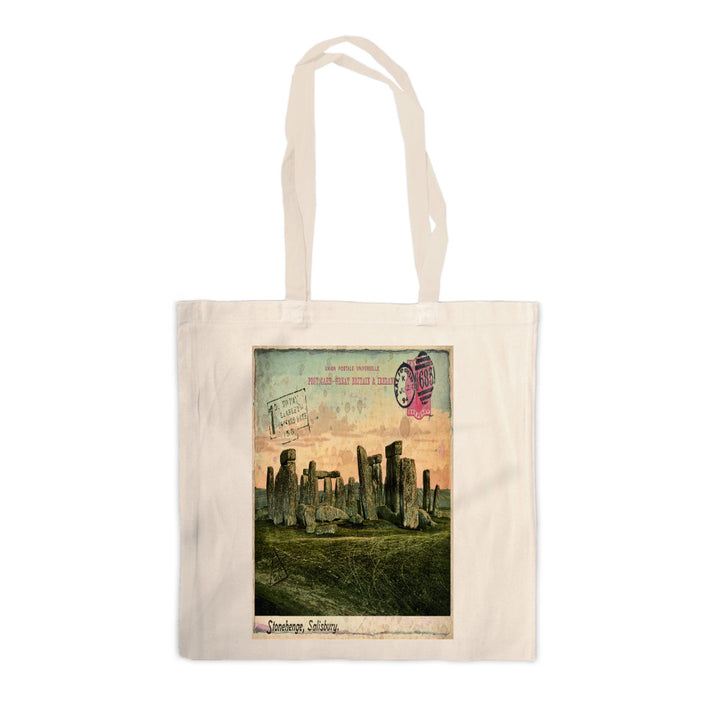 Stonehenge, Wiltshire Canvas Tote Bag