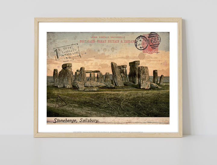 Stonehenge, Wiltshire - Art Print