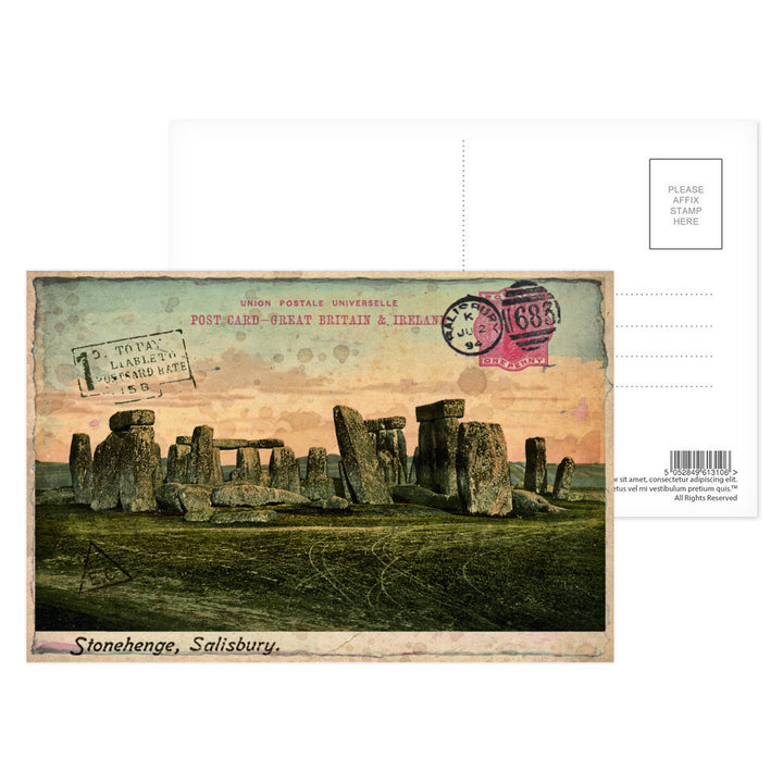 Stonehenge, Wiltshire Postcard Pack
