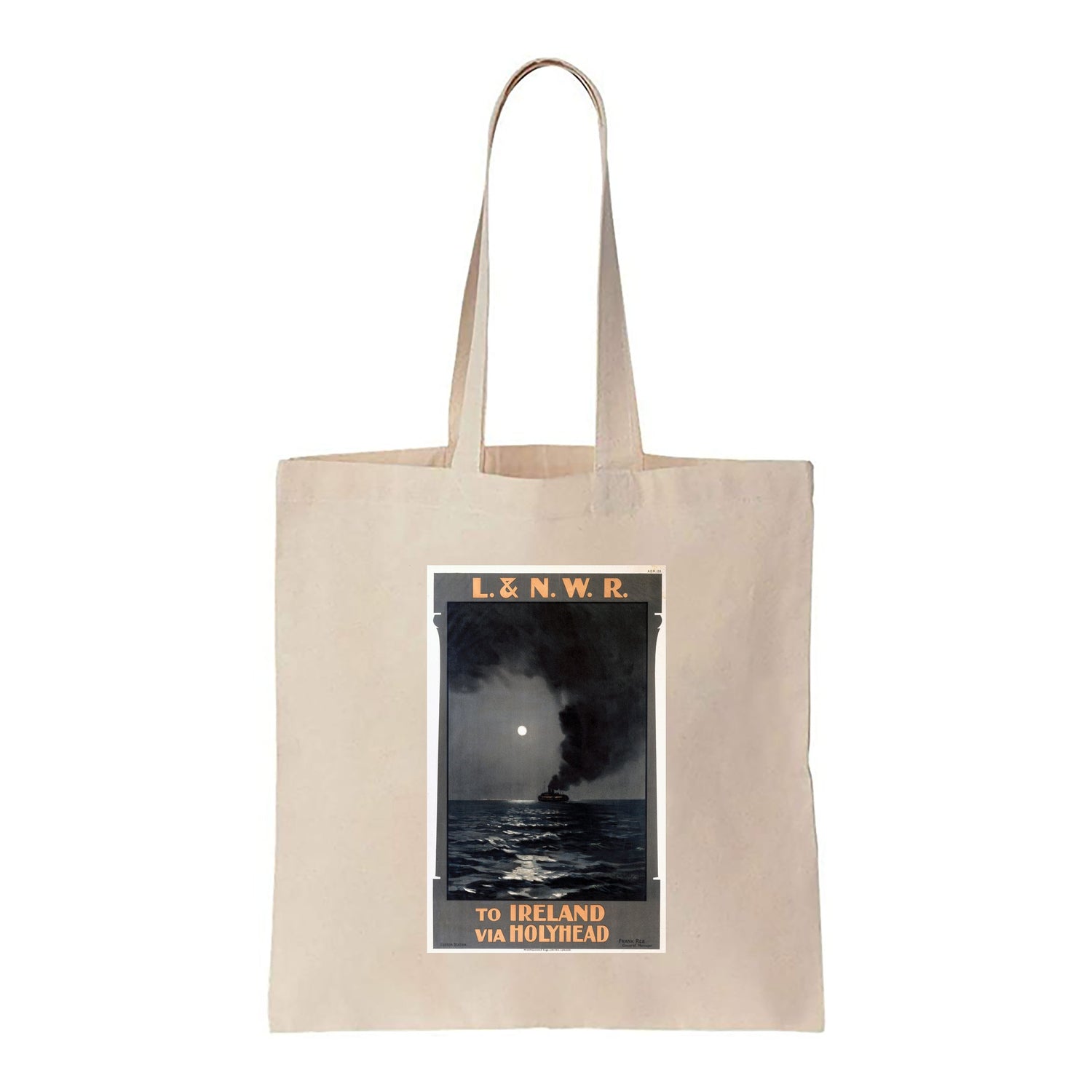 To Ireland from Holyhead - L & N W R - Canvas Tote Bag