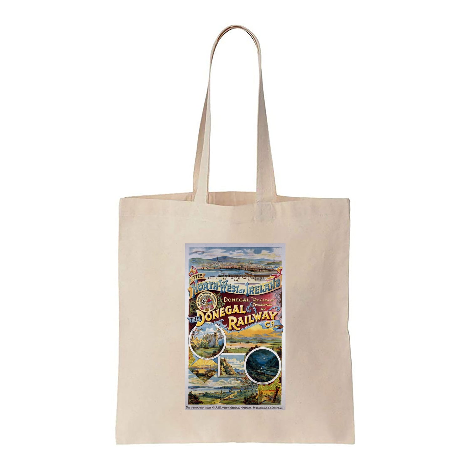 Donegal Railway - Canvas Tote Bag