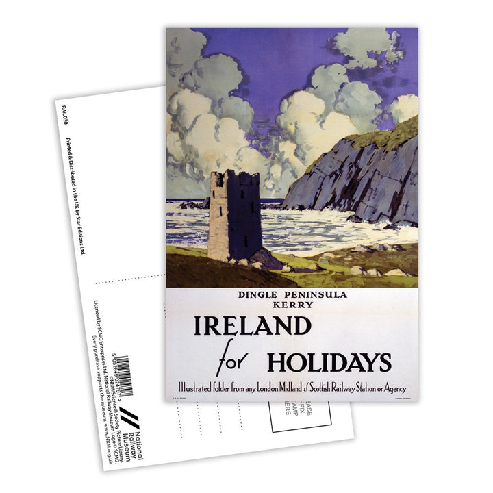 Dingle Peninsula Kerry - Irland for Holidays Postcard Pack of 8