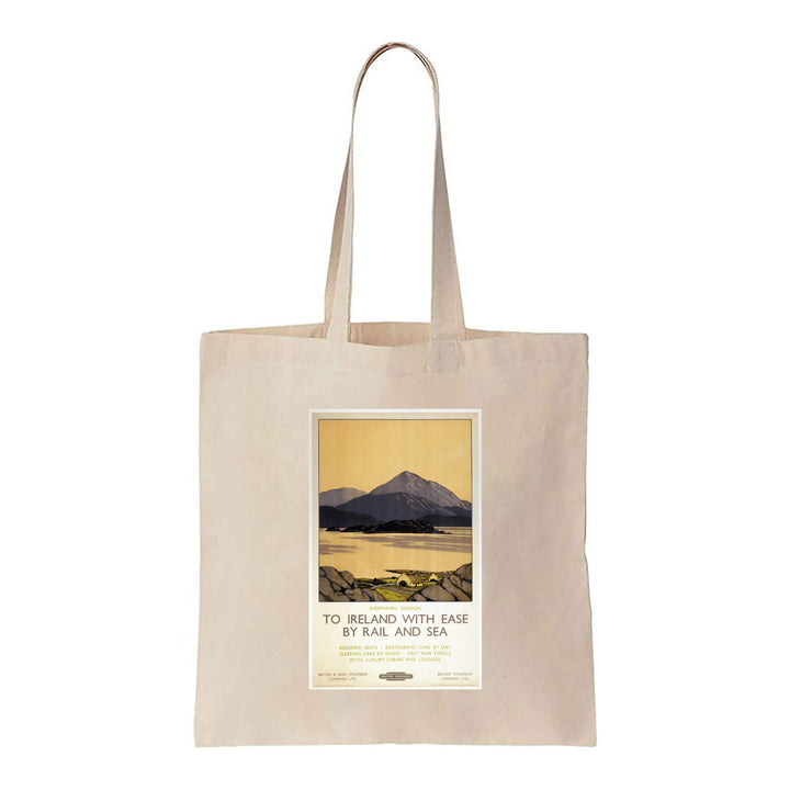 Sheephaven Donegal - To Ireland with Ease - Canvas Tote Bag