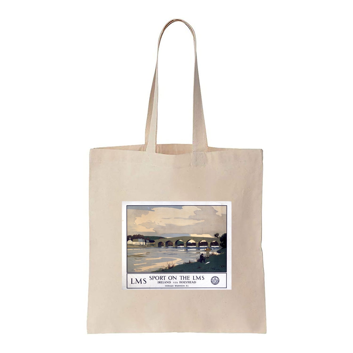 Sport on the LMS - Ireland Via Holyhead - Canvas Tote Bag