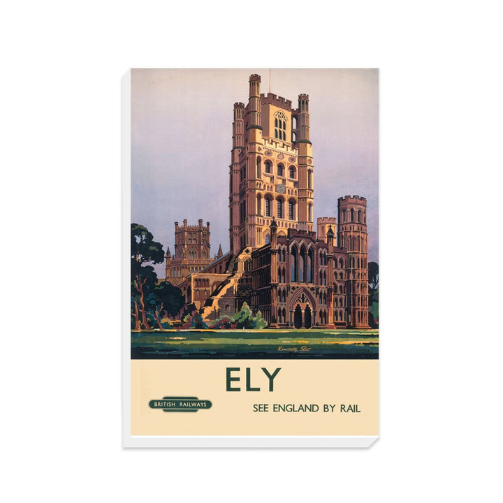 Ely See England by Rail - Canvas