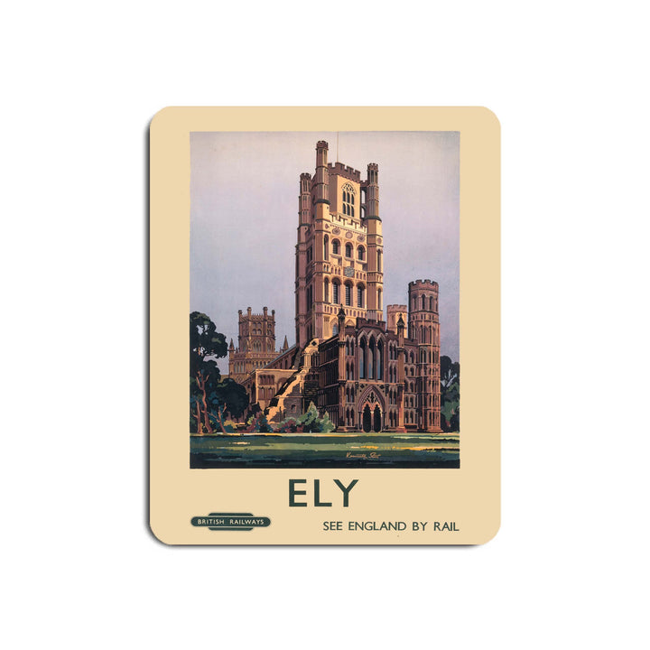 Ely See England by Rail - Mouse Mat