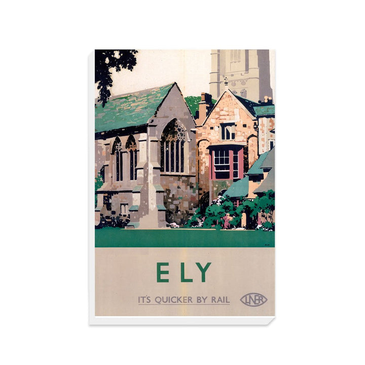 Ely Close up of Cathedral - Canvas