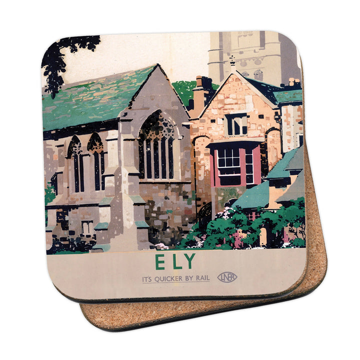Ely Close up of Cathedral Coaster