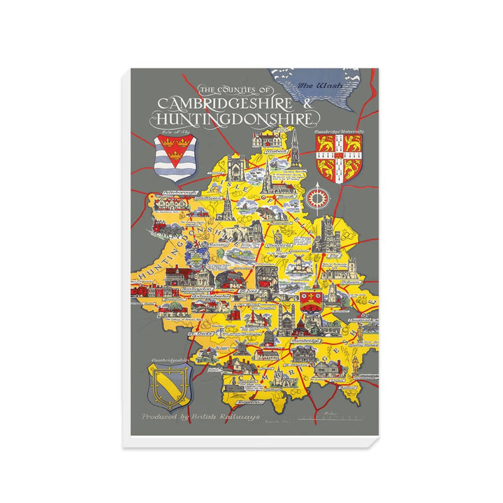 Cambridgeshire and Huntingdonshire - Canvas