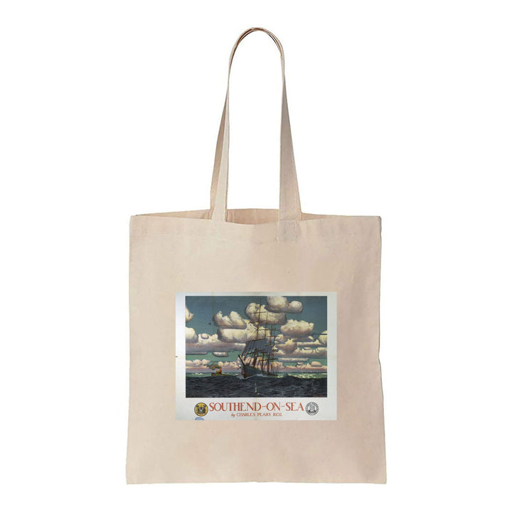 Southend on Sea by Charles Pears` - Canvas Tote Bag