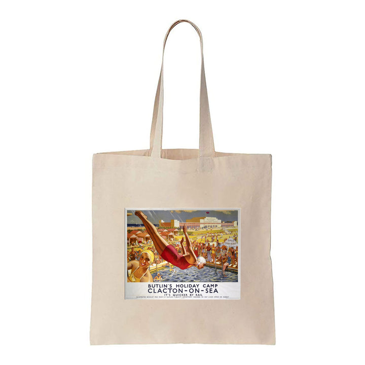 Butlin's Holiday Camp, Clacton-on-sea - Canvas Tote Bag