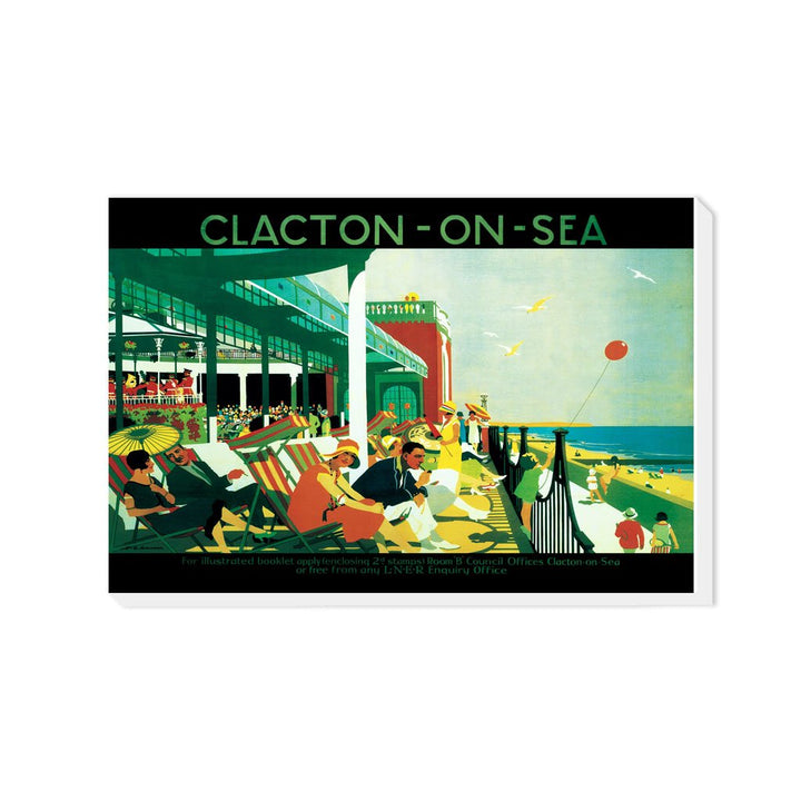 Clacton On Sea Seafront - Canvas