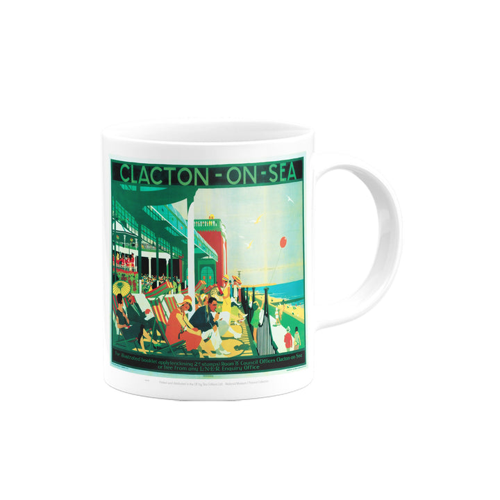 Clacton On Sea Seafront Mug