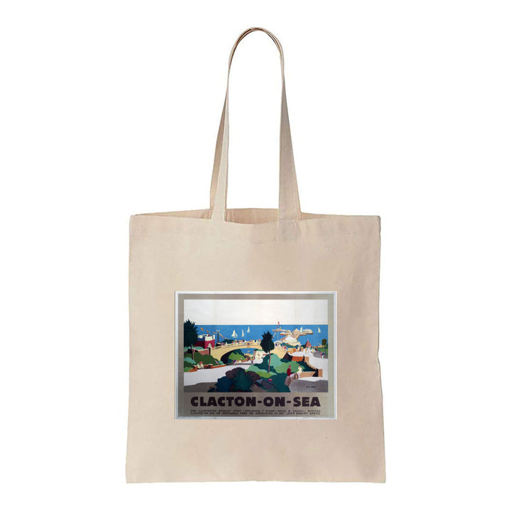 Clacton On Sea Bridge and Pier - Canvas Tote Bag